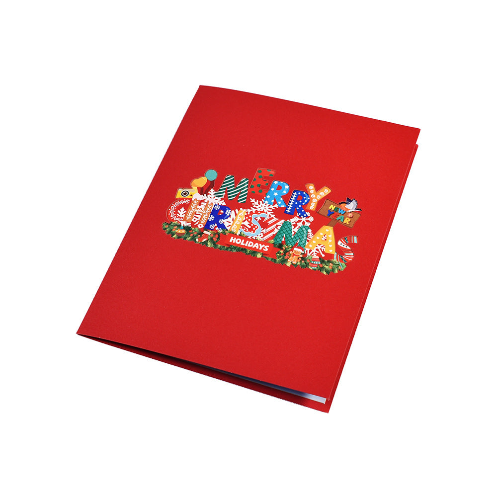 3D Stereoscopic Holiday Greeting Cards