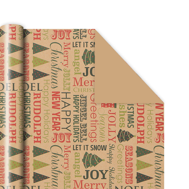 Vintage Kraft Paper Gift Wrap