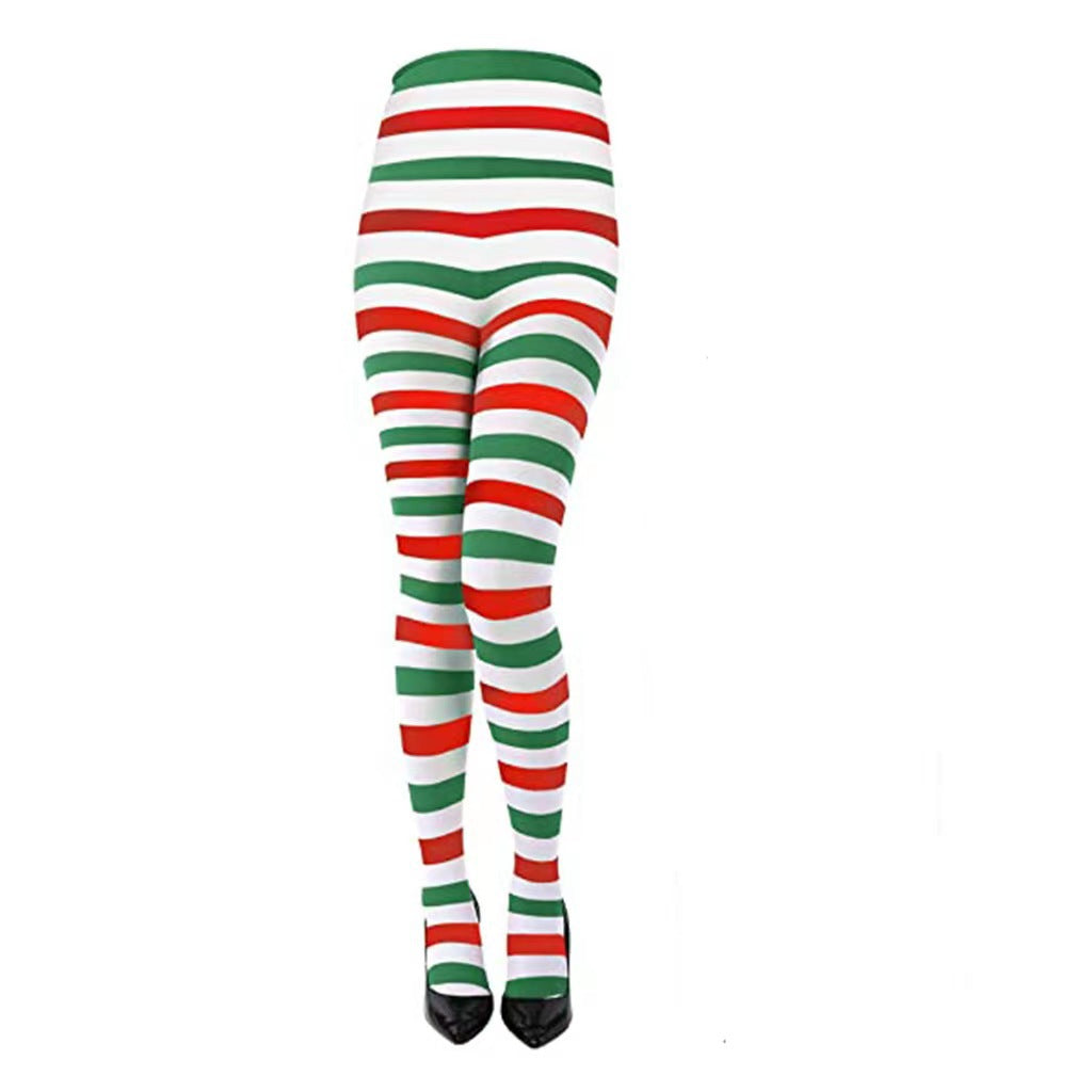 Christmas Plush Doll Knee Socks