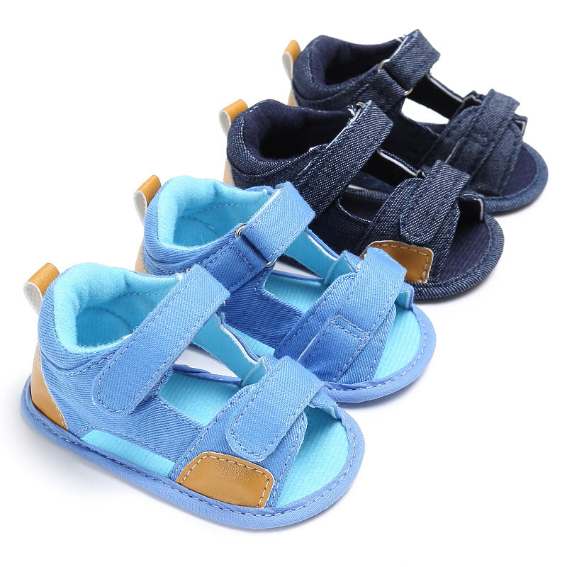 Baby Denim Velcro Sandals