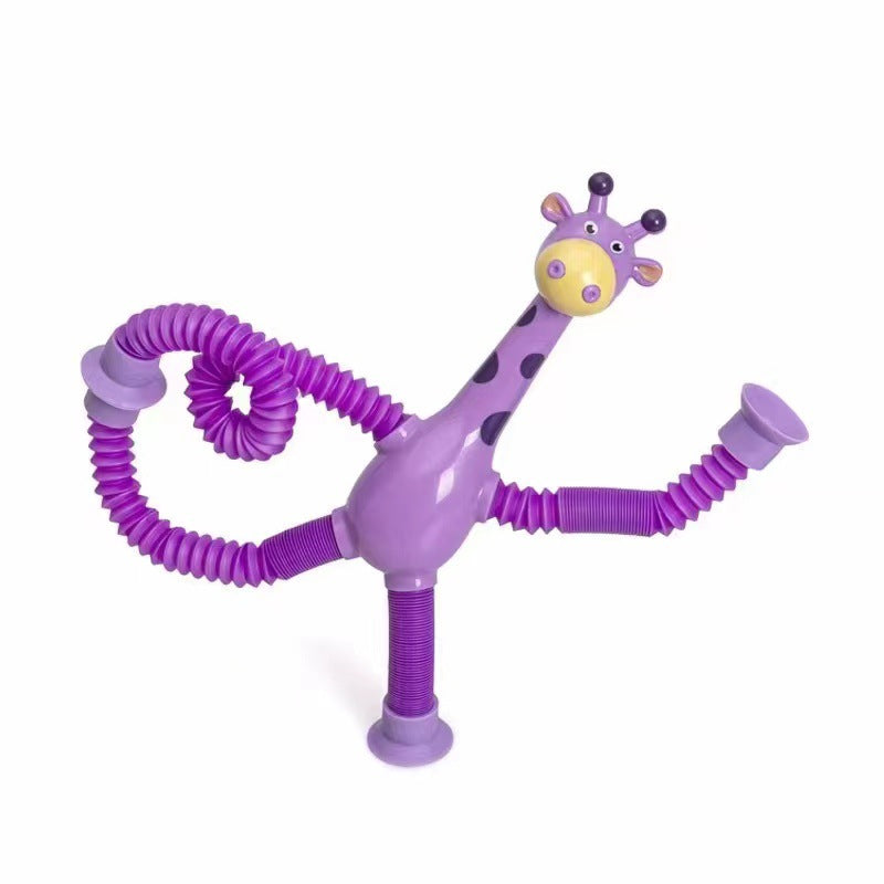 Giraffe Tubes Sensory Toy - Stress Relief & Fun