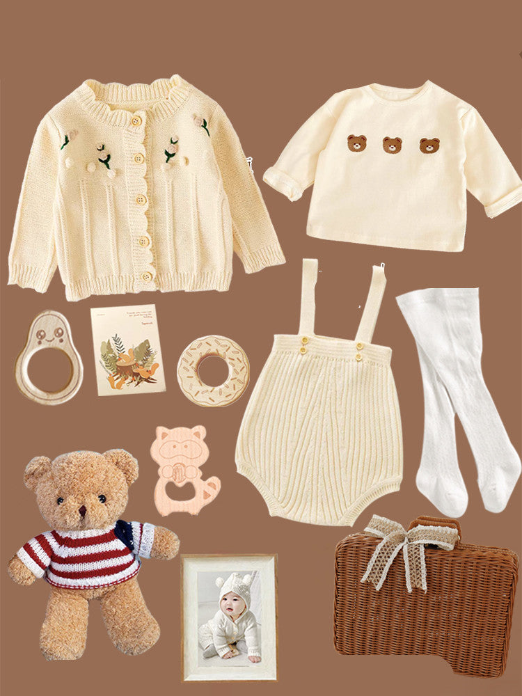 Adorable  Baby Bear Clothes Set