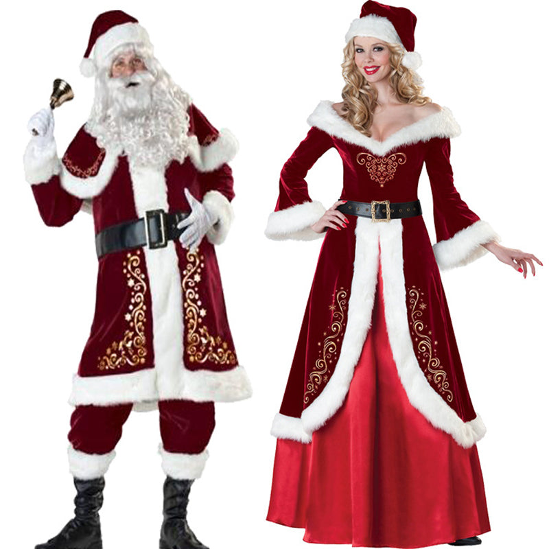 Santa Couple Costume Set