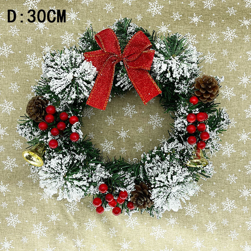 Christmas Festival Wreath - Handmade Decoration