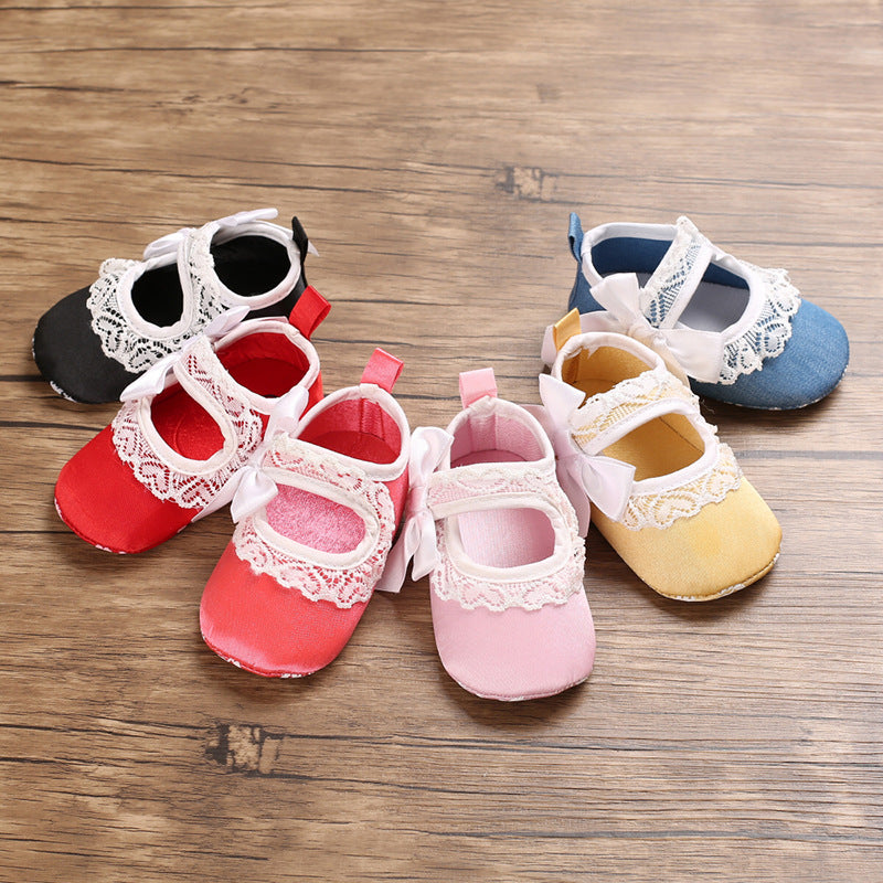 Princess Toddler Shoes - Cotton Lace Design