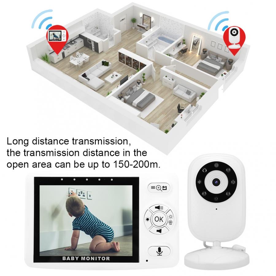 3.5 Inch Wireless Baby Monitor