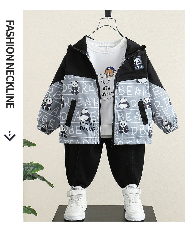 Boys' Spring Hooded Jacket