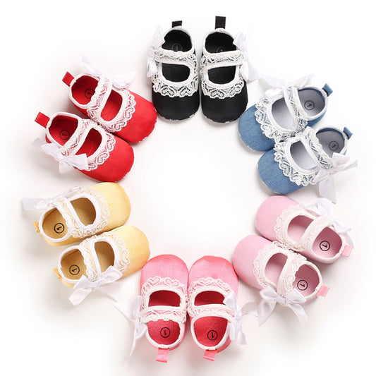 Princess Toddler Shoes - Cotton Lace Design