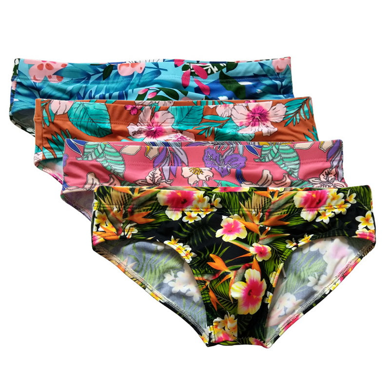 Men's Sexy Low Waist Swim Trunks