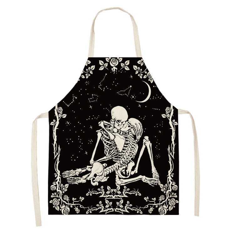 Halloween Skull Apron