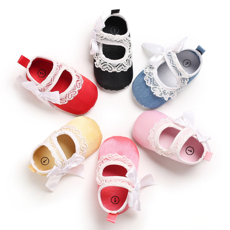 Princess Toddler Shoes - Cotton Lace Design