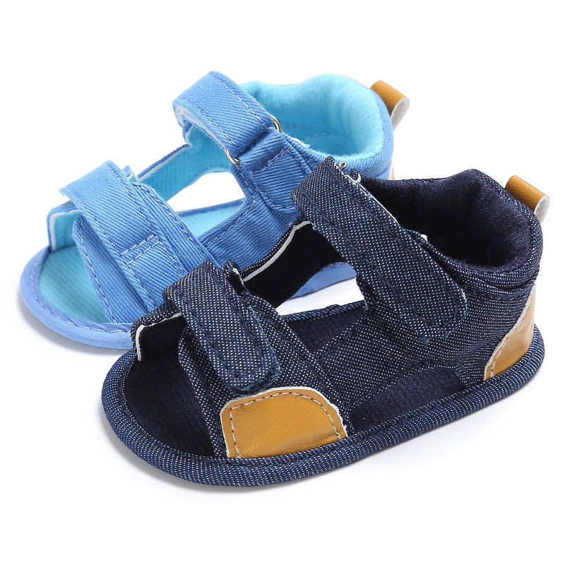 Baby Denim Velcro Sandals