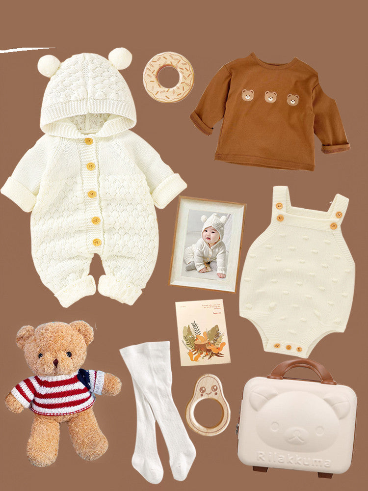 Adorable  Baby Bear Clothes Set