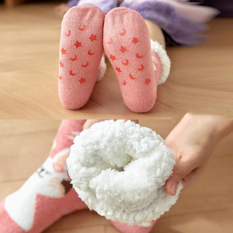 Cozy Christmas Children's Floor Socks