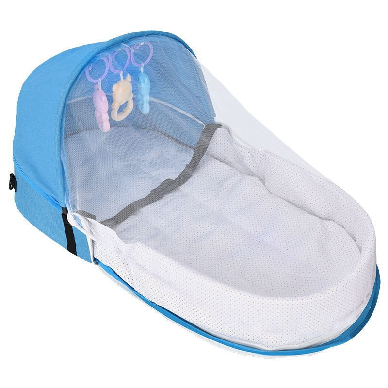 Portable Foldable Baby Bed with Mosquito Net