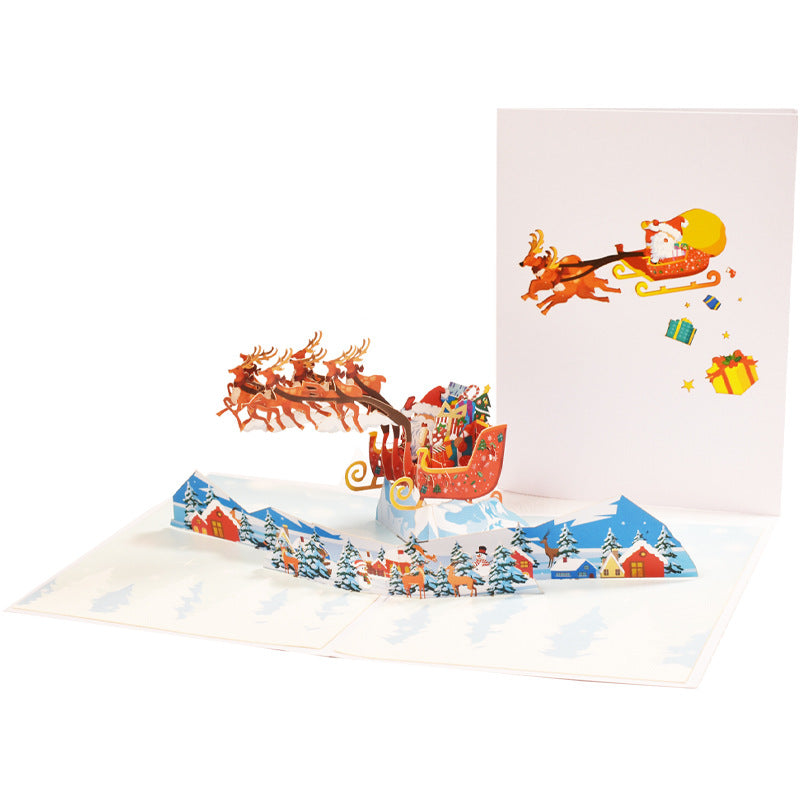 3D Stereoscopic Holiday Greeting Cards