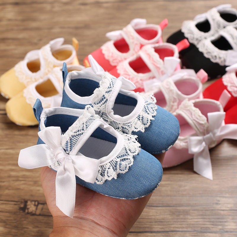 Princess Toddler Shoes - Cotton Lace Design
