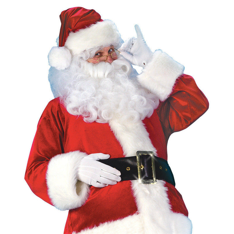 Plus Size Santa Costume - Red Christmas Carnival Cosplay