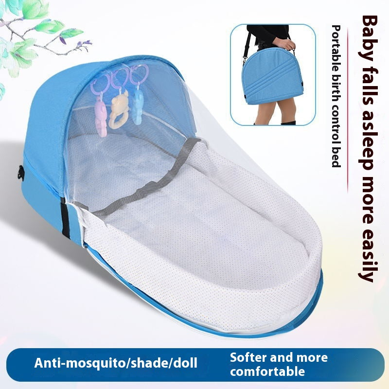 Portable Foldable Baby Bed with Mosquito Net