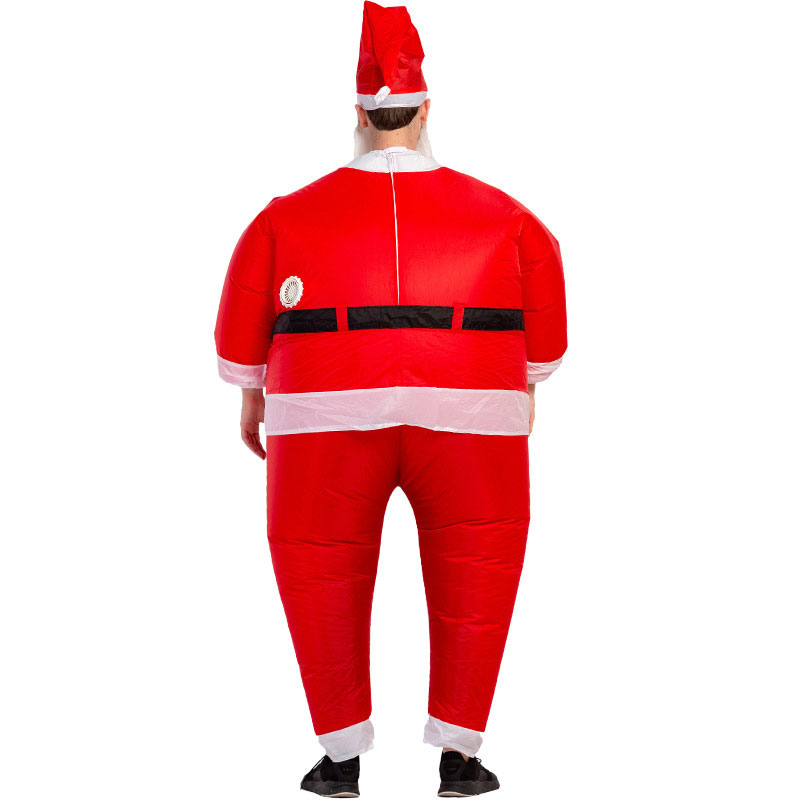 Inflatable Snowman Santa Costume