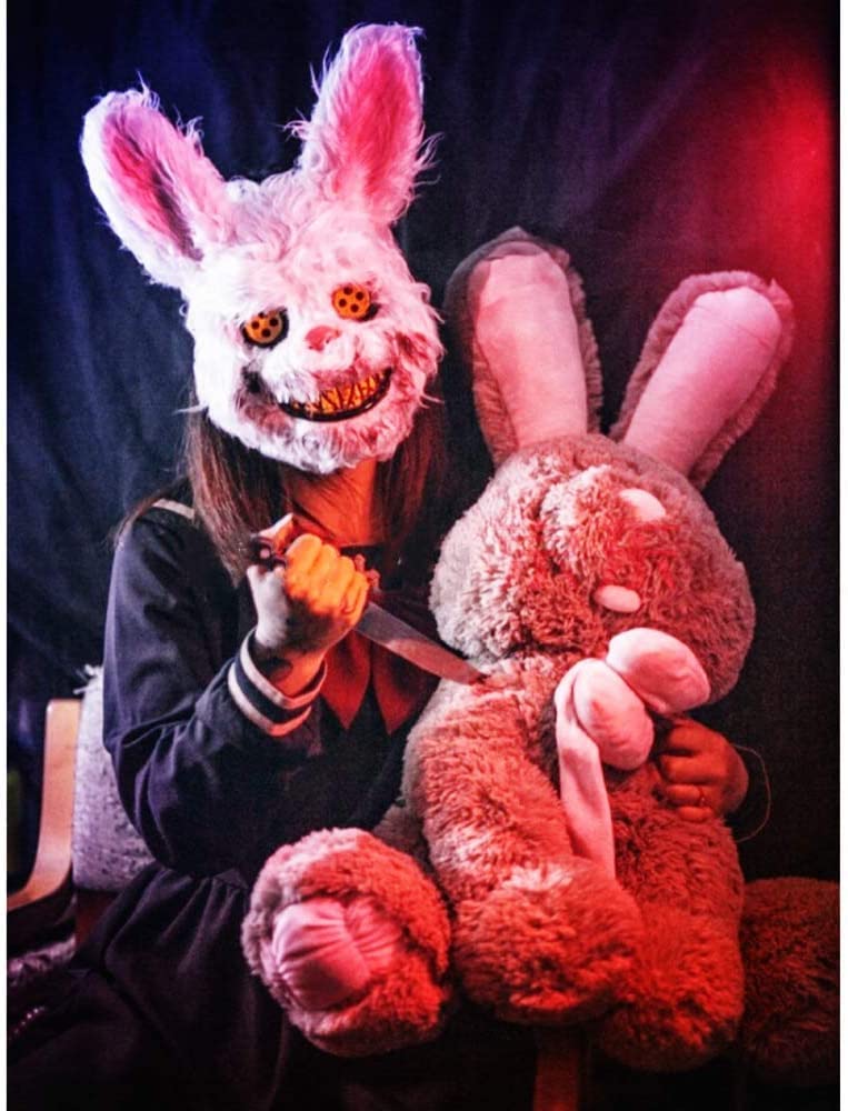 Horror Bunny Rabbit Mask