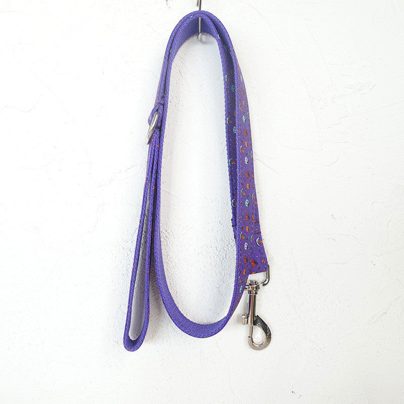 Purple Halloween Pet Set Dog Collar