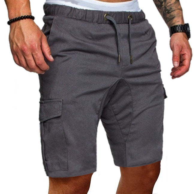 Casual Multi-Pocket Men's Shorts