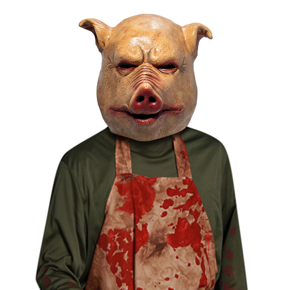 Horror Pig Head Mask