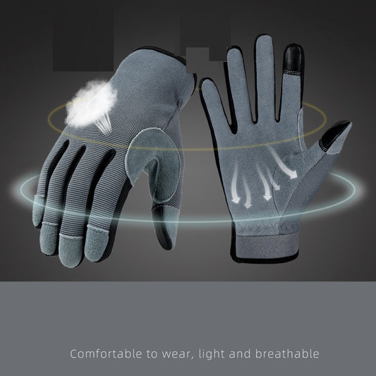 Touch Screen Deer Skin Gardening Gloves