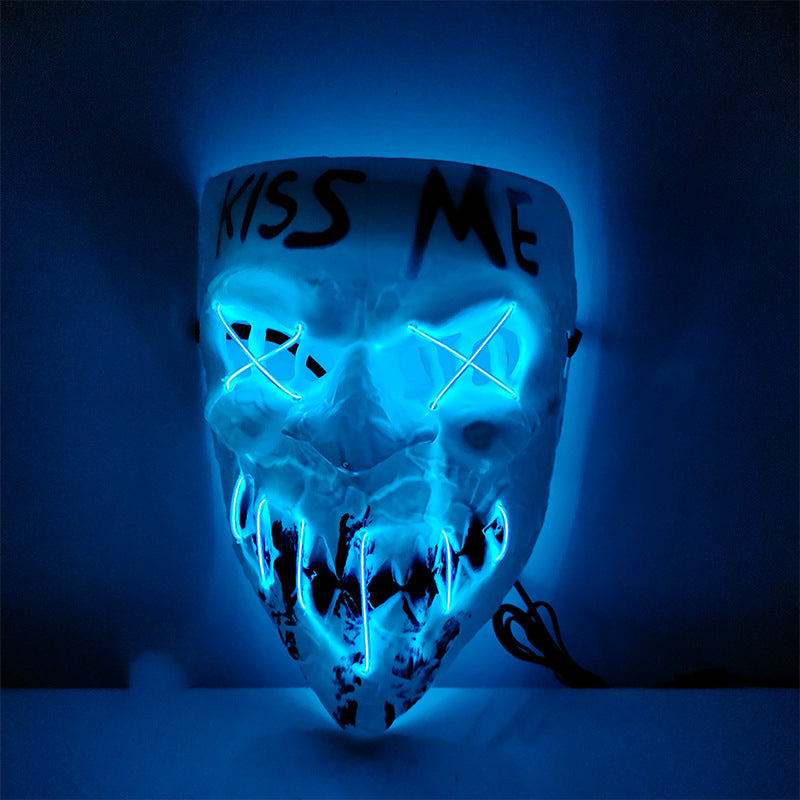 Halloween Horror Luminous Face Mask