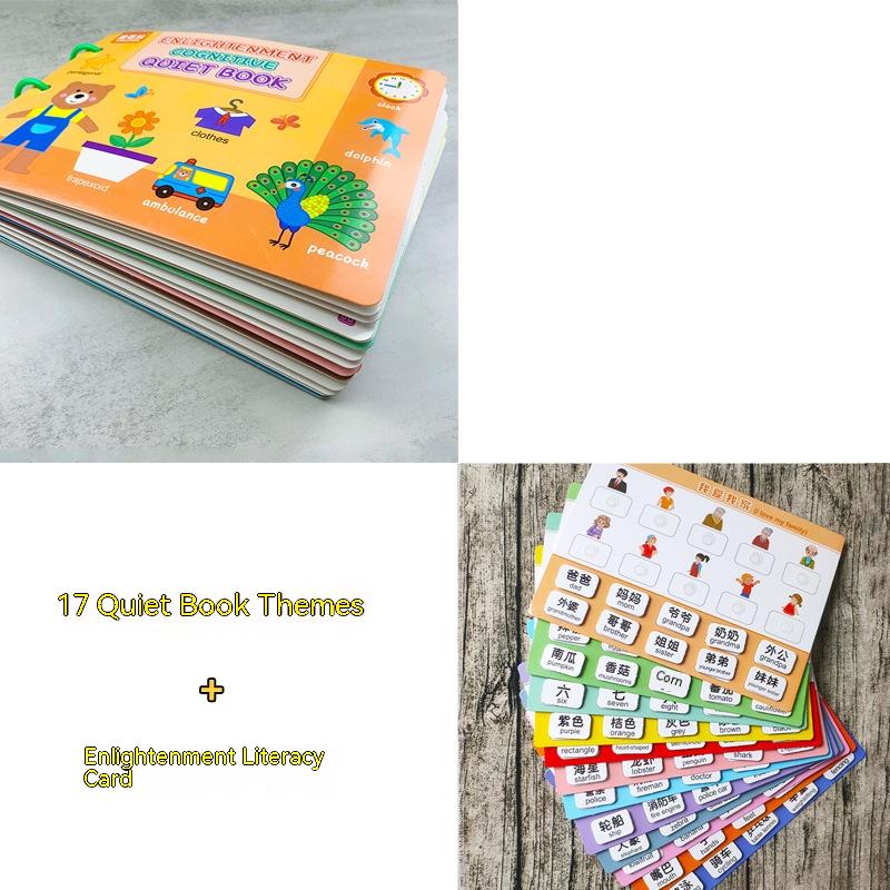 Montessori Quiet Book Set