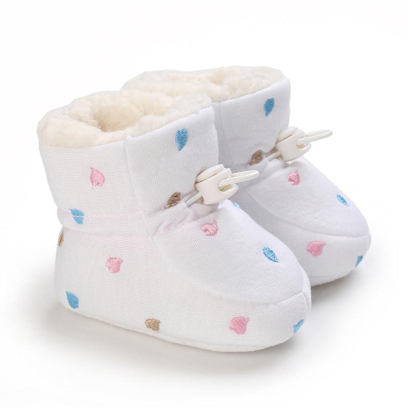 Warm Cotton Baby Shoes for Fall & Winter