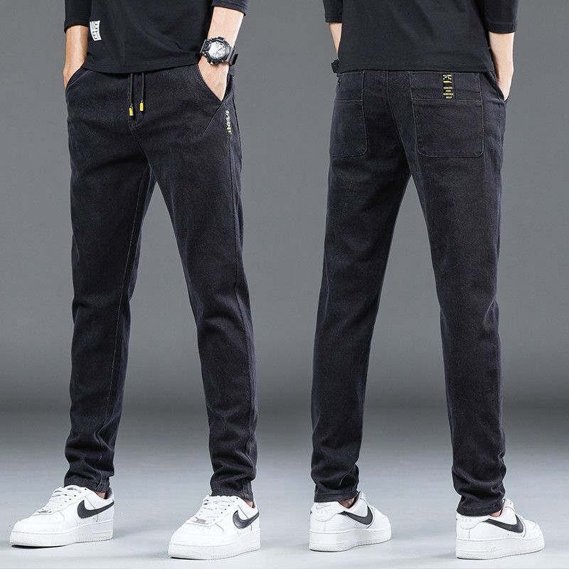 Thin Denim Stretch Men's Trousers