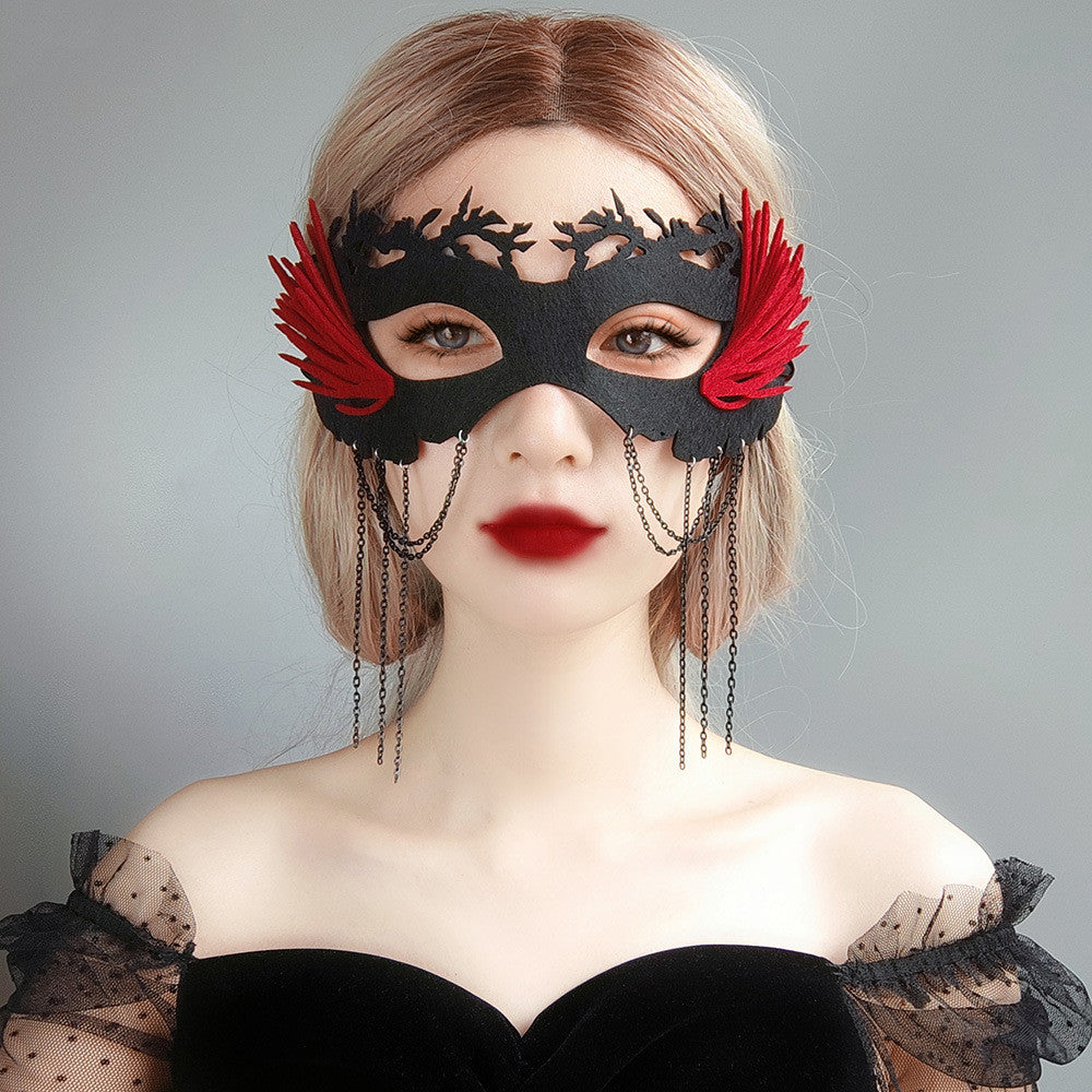 Masquerade Half Face Mask - Halloween Exclusive