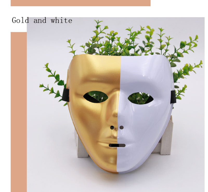 Silver Gold Halloween Mask