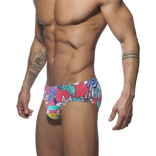 Men's Sexy Low Waist Swim Trunks