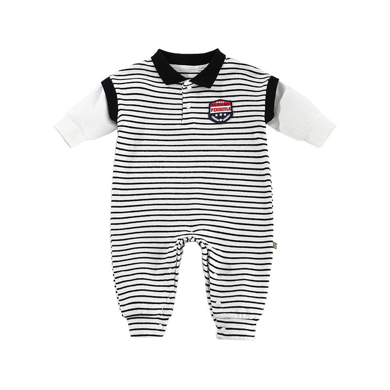 Baby Striped Onesies for Boys