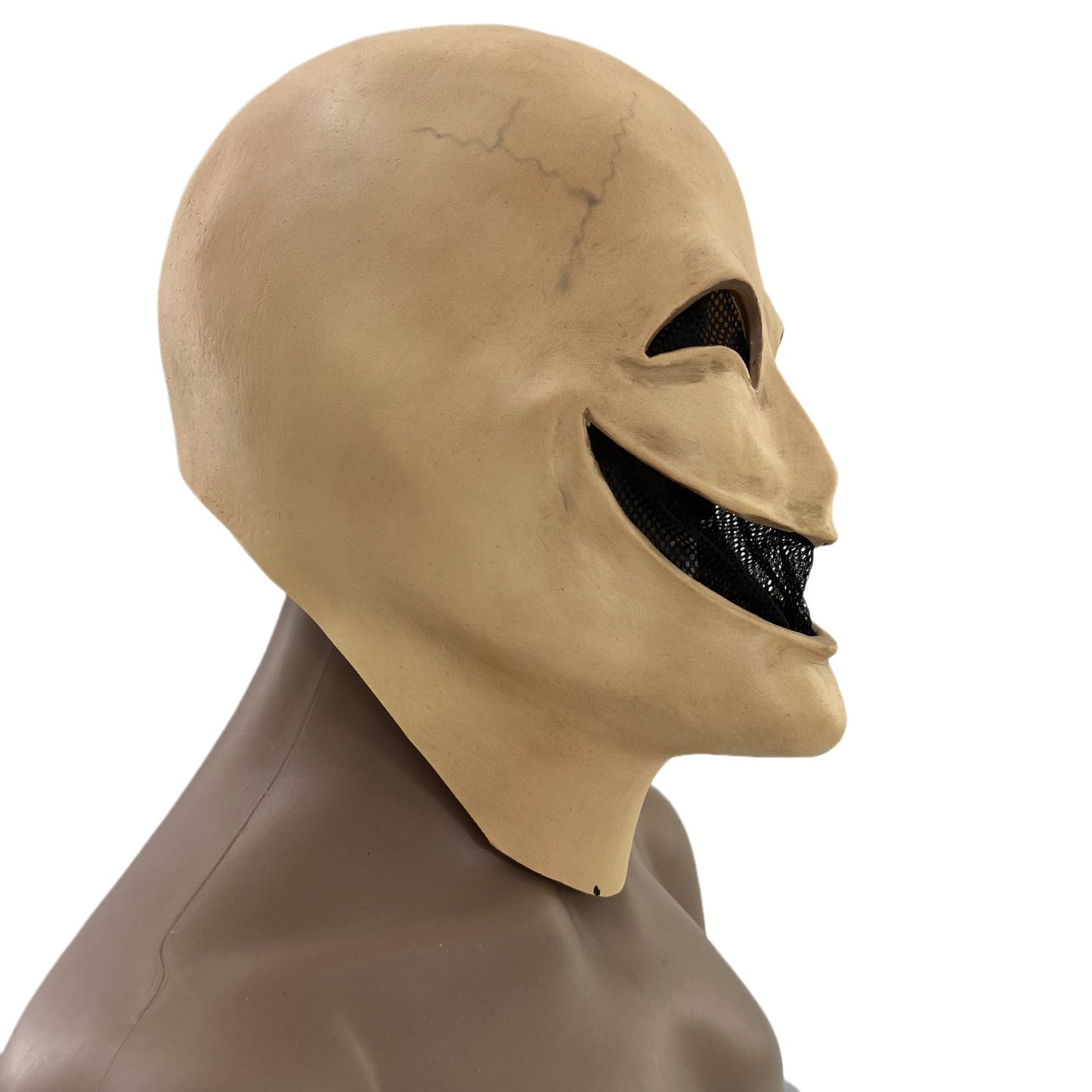 Smiley Face Latex Halloween Mask