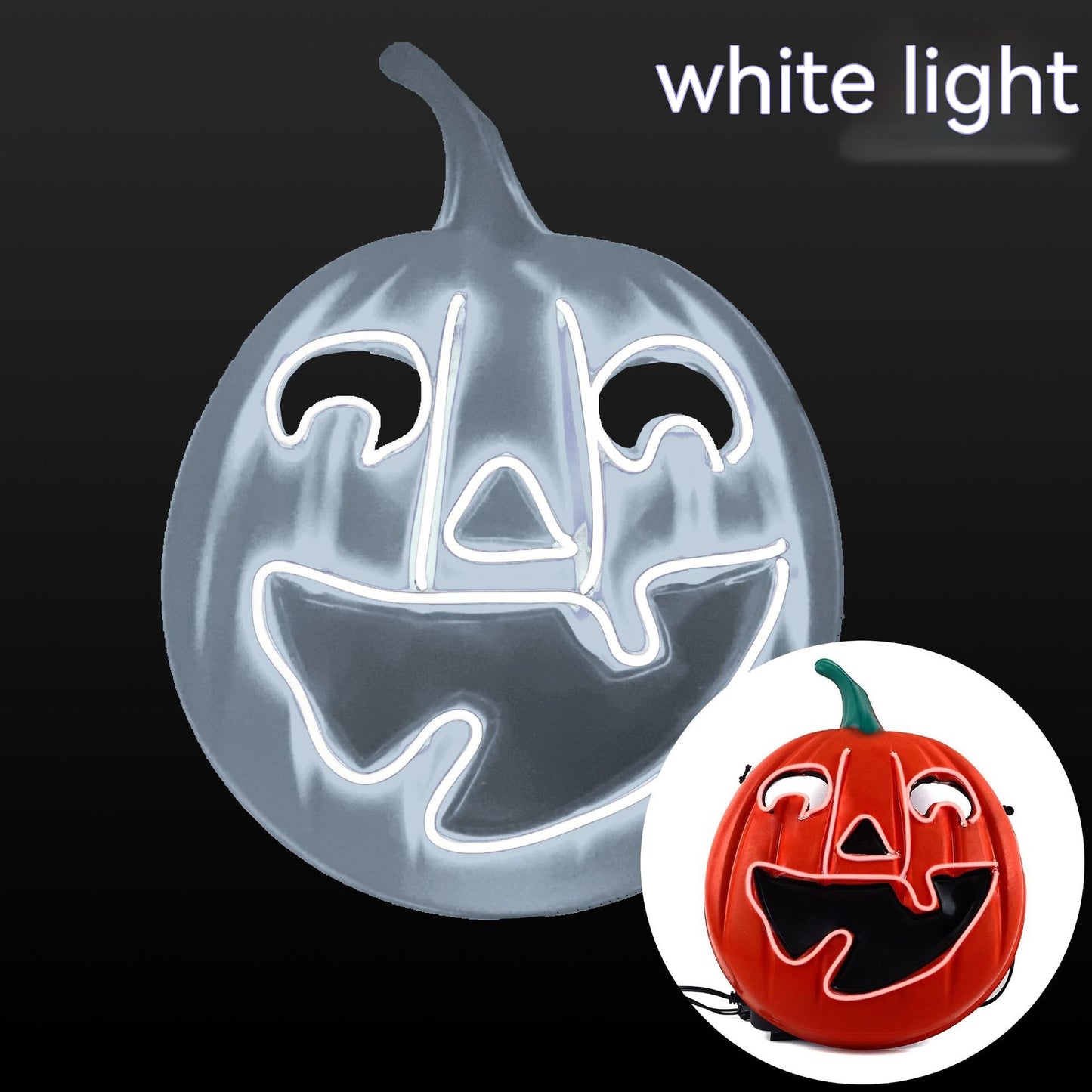 LED Luminous Halloween Mask