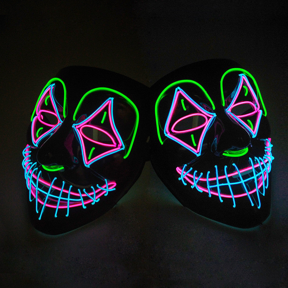 Glowing Halloween LED Mask