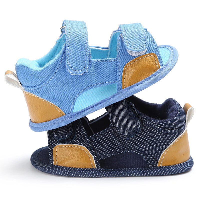 Baby Denim Velcro Sandals