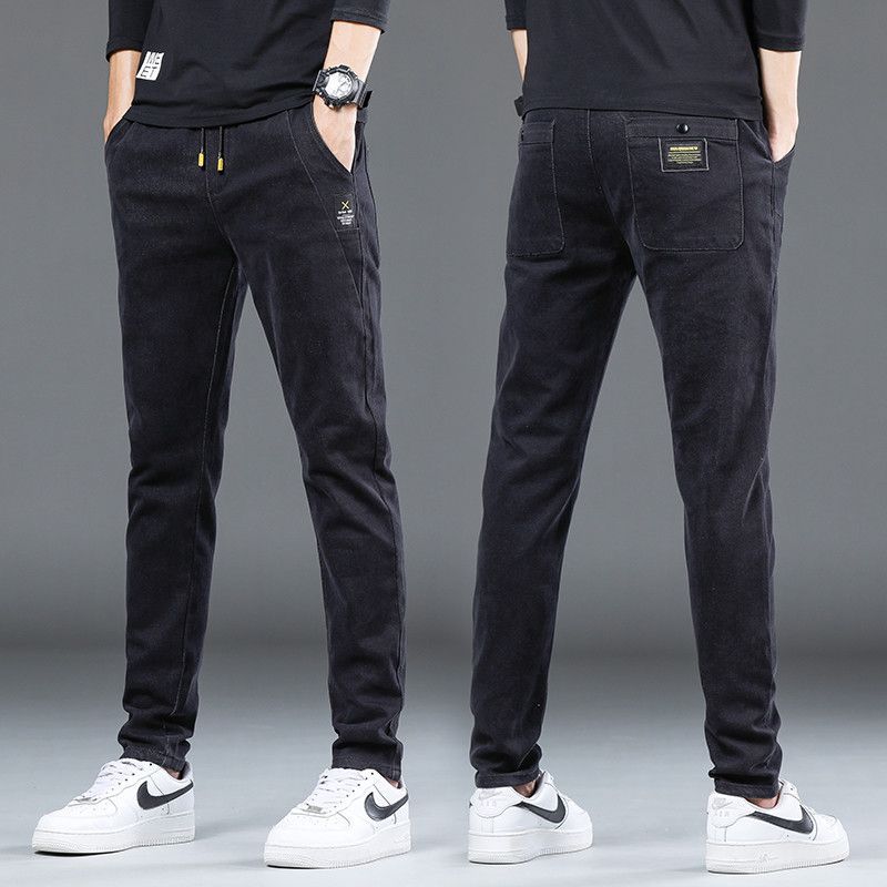 Thin Denim Stretch Men's Trousers