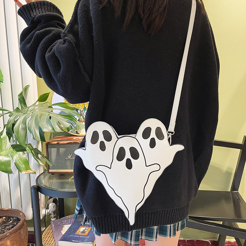 Cute Cartoon Ghost Shoulder Bag