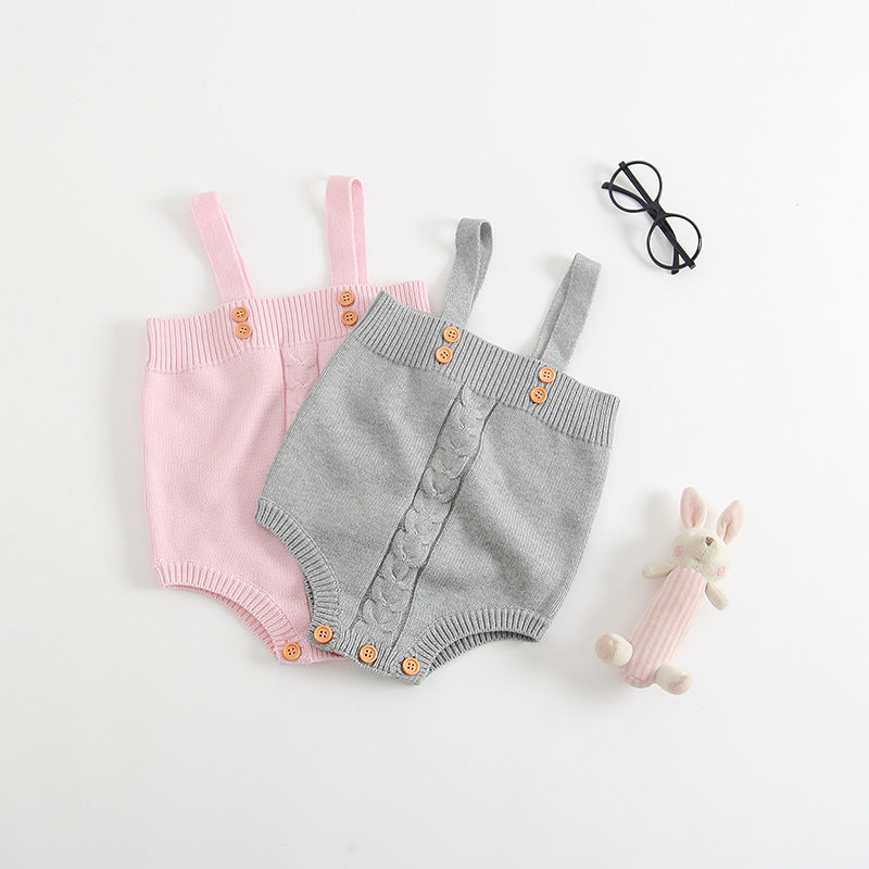 Sweet Knitted Baby Onesies