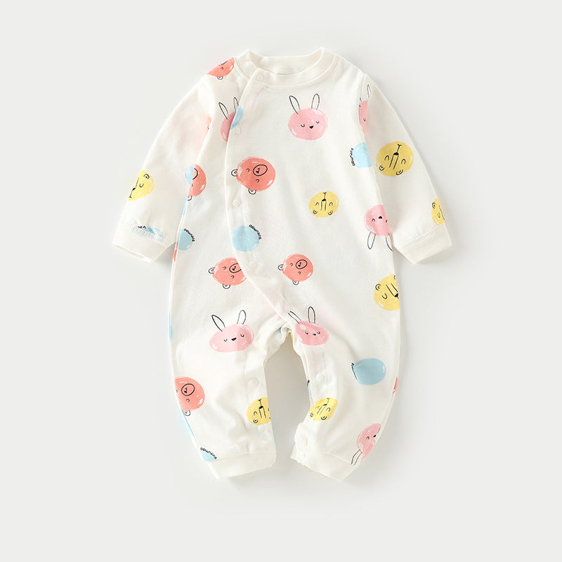 Autumn Thin Baby Pajamas & Onesies Set