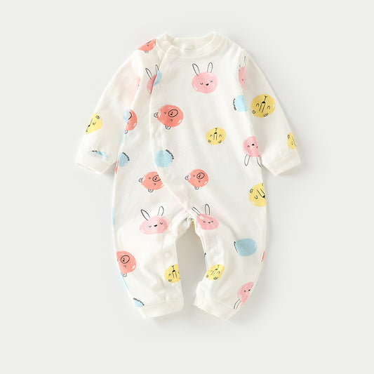 Autumn Thin Baby Pajamas & Onesies Set