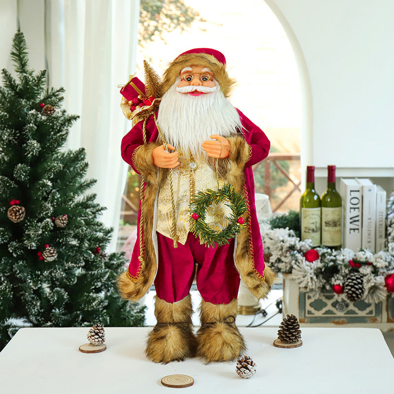 Santa Doll Tree Decor