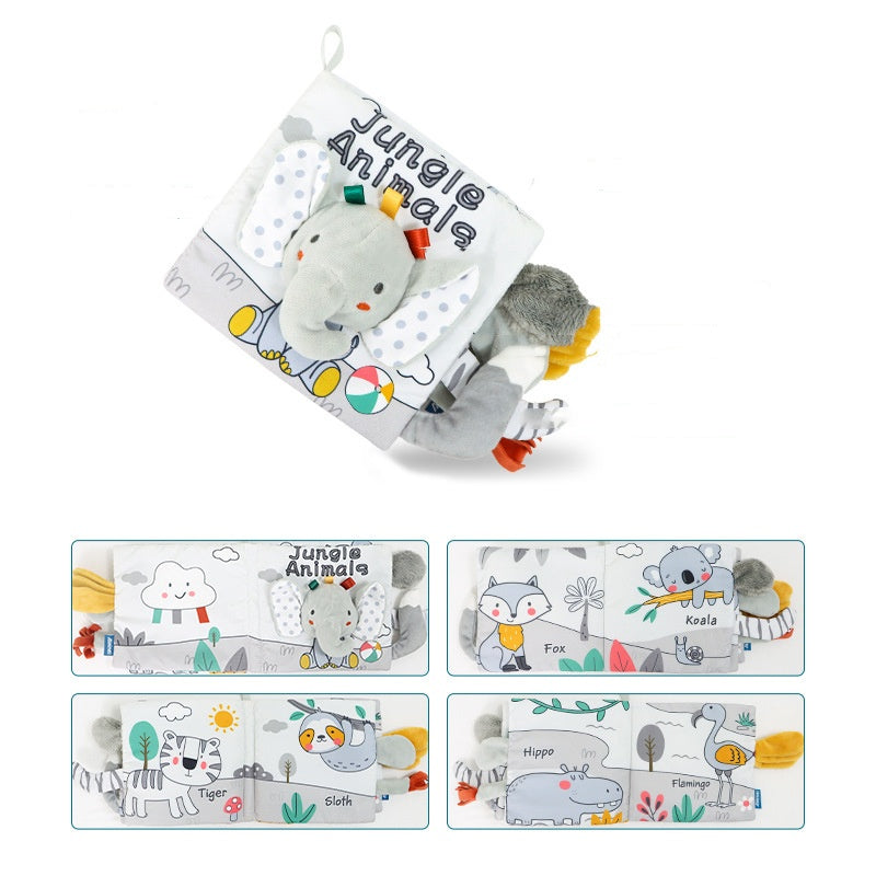 Interactive Baby Education Cloth Books Set