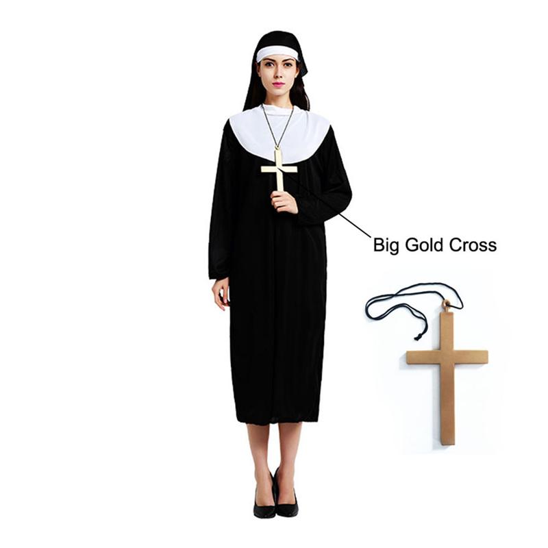 Nun Uniform Halloween Costume