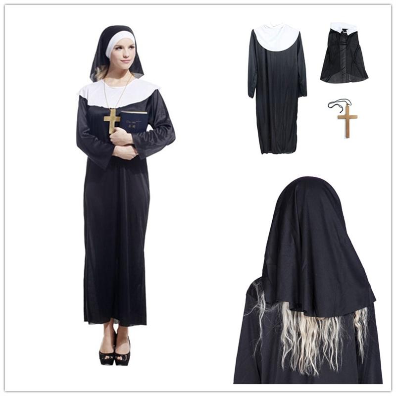 Nun Uniform Halloween Costume